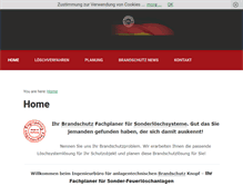 Tablet Screenshot of brandschutz-knopf.de